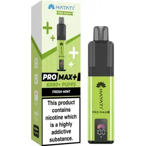 Hayati Pro Max Plus 6000 Prefilled Pod Kit - 20mg | Fresh Mint